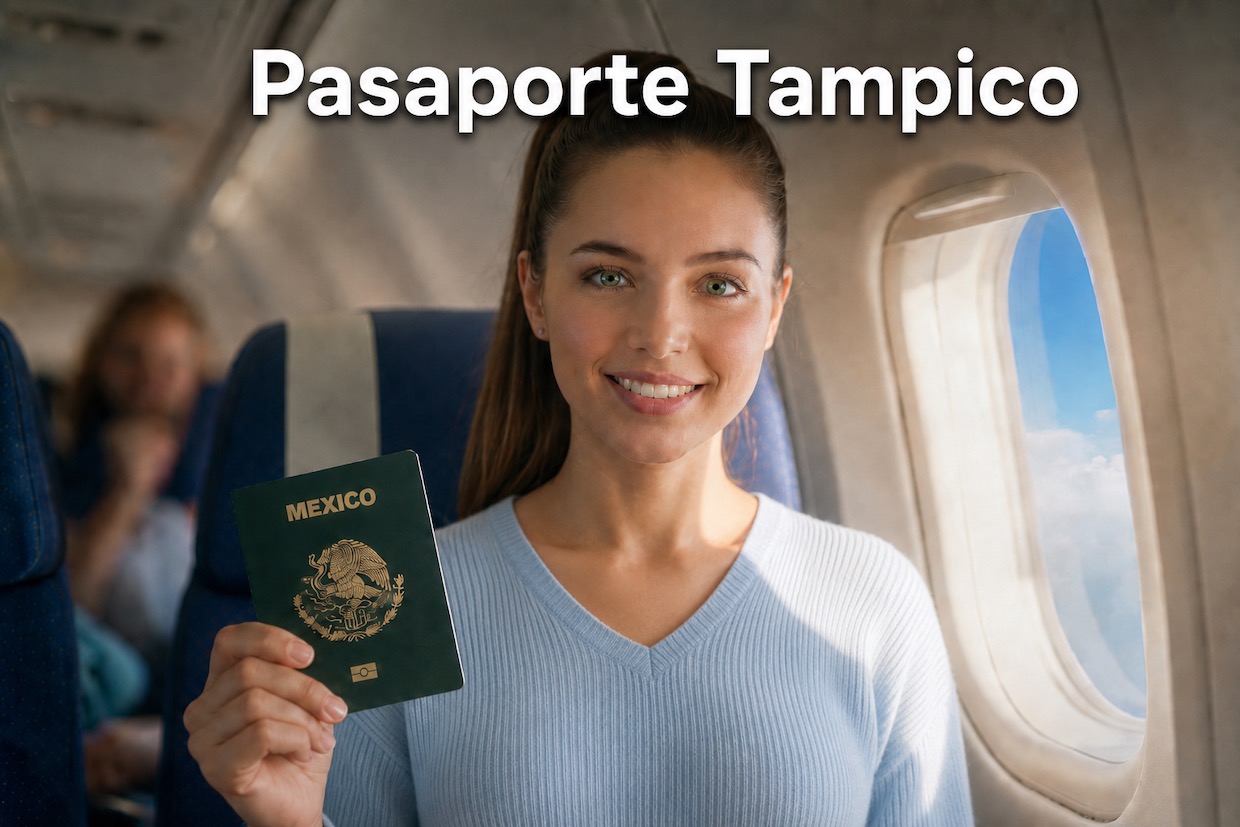 Citas de pasaporte en Tampico, Tamaulipas
